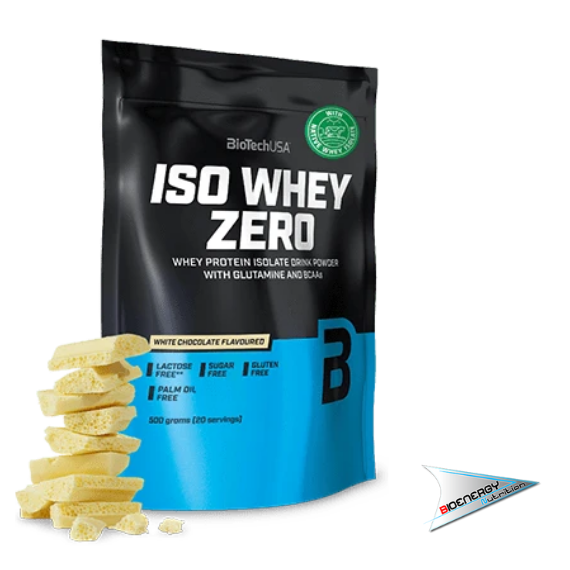 Biotech-ISO WHEY ZERO  busta 500 gr Cioccolato Bianco  